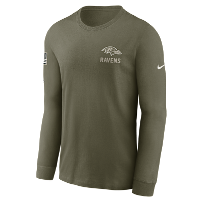 Baltimore Ravens Salute to Service Men's Nike NFL Long-Sleeve T